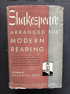 Image du vendeur pour Shakespeare Arranged for Modern Reading mis en vente par Cragsmoor Books