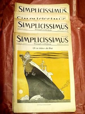 SIMPLICISSIMUS. Jahrgang 1957. Kompl. in 51 originalen Heften.