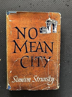Seller image for No Mean City for sale by Cragsmoor Books