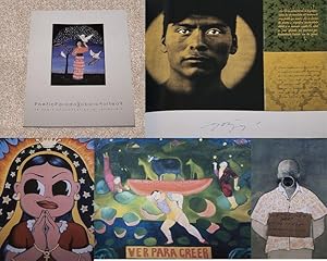 Seller image for POETIC PARADOX: TEN YEARS OF INNOVATION IN LATINO ART - WITH WORK BY LUIS GONZALEZ PALMA - Rare Pristine Copy of The Exhibition Monograph: Signed By Luis Gonzalez Palma - ONLY COPY ONLINE for sale by ModernRare