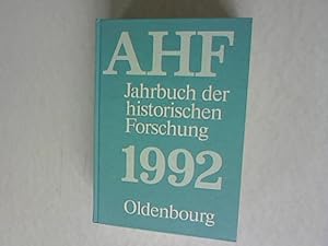 Seller image for Jahrbuch der historischen Forschung in der Bundesrepublik Deutschland. 1992 for sale by Antiquariat Bookfarm