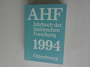 Seller image for Jahrbuch der historischen Forschung in der Bundesrepublik Deutschland. 1994 for sale by Antiquariat Bookfarm