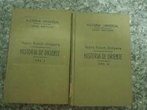 HISTORIA DE LA ANTIGUEDAD - HISTORIA DE ORIENTE - 2 TOMOS