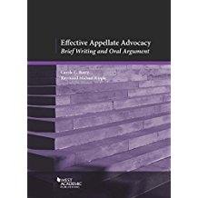 Seller image for Effective Appellate Advocacy: Brief Writing and Oral Argument for sale by BarristerBooks