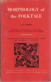 Seller image for Morphology of the Folktale, Second Edition Revised for sale by Sutton Books
