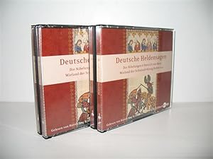 Bild des Verkufers fr Deutsche Heldensagen: Wie Siegfried den Drachen ttete und weitere khne Abenteuer. Lesung. Gelesen von Hanns Jrg Krumpholz; Textausw. und Bearb.: Friederike Waldorf; zum Verkauf von buecheria, Einzelunternehmen