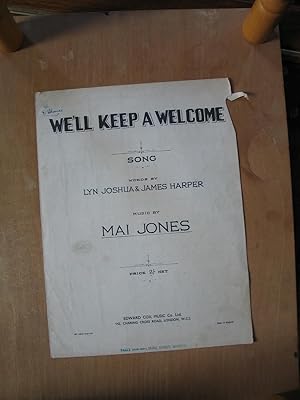 Imagen del vendedor de We'll Keep a Welcome a la venta por EbenezerBooks