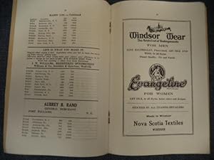 Annapolis Valley Business Directory and Radio Log. 1934 - 35 Comprising Home Buyer's Guide, Radio...