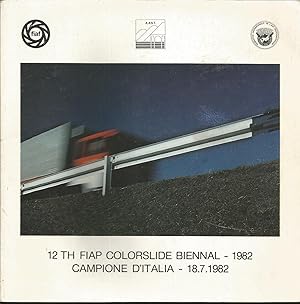 12th FIAP Colorslide Biennal 1982 Campione D'Italia 18.7.1982