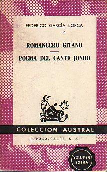 Seller image for ROMANCERO GITANO / POEMA DEL CANTE JONDO. for sale by angeles sancha libros