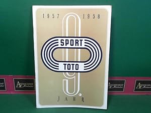 9.Sporttotojahr - Totojahr 1957/58 in Ziffern und Zahlen. (= Bericht der österreichischen Staatsl...