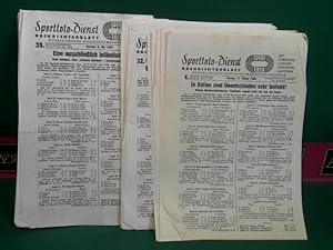 Sporttoto-Dienst Nachrichtenblatt - ca. 65 Blätter aus den Jahren 1969-1973.