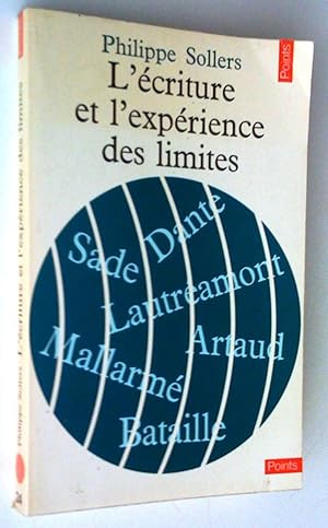 L'écriture et l'expérience des limites