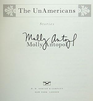 Seller image for The UnAmericans: Stories for sale by McInBooks, IOBA