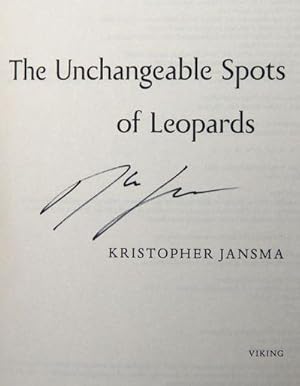 Bild des Verkufers fr The Unchangeable Spots of Leopards: A Novel zum Verkauf von McInBooks, IOBA