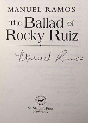 Immagine del venditore per The Ballad of Rocky Ruiz venduto da McInBooks, IOBA
