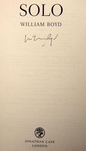 Seller image for Solo: A James Bond Novel (Signed on Title Page) for sale by McInBooks, IOBA