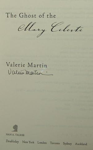 Seller image for The Ghost of the Mary Celeste: A Novel for sale by McInBooks, IOBA