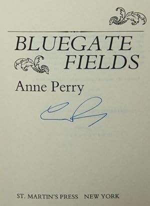 Seller image for Bluegate Fields (Signed) for sale by McInBooks, IOBA