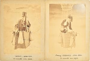 Bild des Verkufers fr Fanny Godard et Nadar en nacelle. zum Verkauf von Bonnefoi Livres Anciens