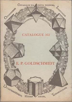 Imagen del vendedor de Catalogue 163. Early Printed And Other Rare Books a la venta por Kaaterskill Books, ABAA/ILAB