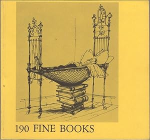 Imagen del vendedor de 190 Fine Books. Catalogue 168 a la venta por Kaaterskill Books, ABAA/ILAB