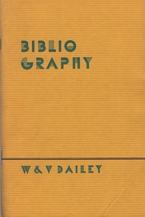 Bibliography. Catalogue 36
