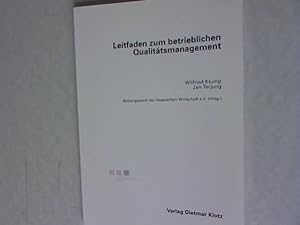 Seller image for Leitfaden zum betrieblichen Qualittsmanagement. for sale by Antiquariat Bookfarm