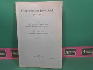 Geographischer Jahresbericht 1941-1942 - Band XXI und XXII.