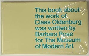 Imagen del vendedor de Claes Oldenburg. a la venta por Books by Artists