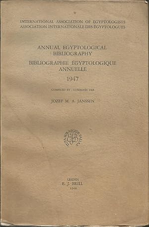 Annual Egyptological Bibliography 1947