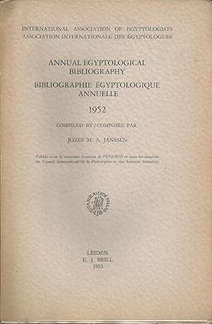 Annual Egyptological Bibliography 1952