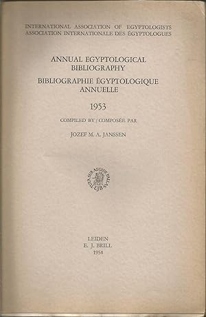Annual Egyptological Bibliography 1953