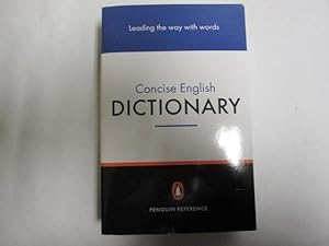 Image du vendeur pour Penguin Concise English Dictionary (Penguin Reference Books) mis en vente par Goldstone Rare Books