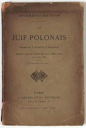 Le Juif polonais, drame en trois actes et cinq tableaux. Cinquième édition.