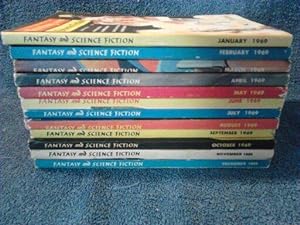 The Magazine of Fantasy and Science Fiction 1969-12 Issues