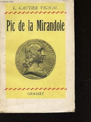 Bild des Verkufers fr PIC DE LA MIRANDOLE zum Verkauf von Le-Livre