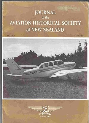 Imagen del vendedor de Journal of the Aviation Historical Society of New Zealand Vol 43 No 2 December 2000 a la venta por Riverwash Books (IOBA)