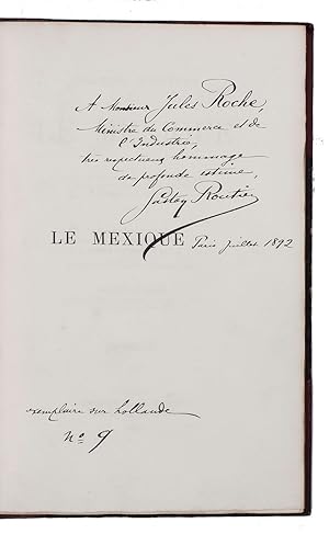 Le Mexique[.] Limites géographiques. Orographie. Hydrographie. L' agriculture, la flore, la faune...