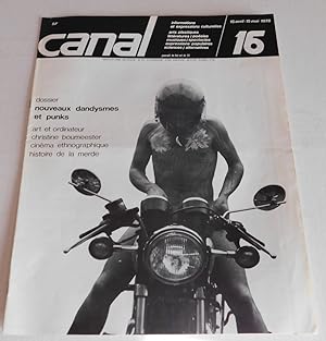 Immagine del venditore per CANAL 16: (Journal d'informations culturelles). 15 avril-15 mai 1978. (Cover title) venduto da Blue Mountain Books & Manuscripts, Ltd.