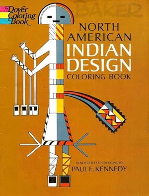 NORTH AMERICAN INDIAN DESIGN ( Dover Coloring Book )