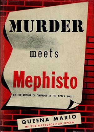 Immagine del venditore per MURDER MEETS MEPHISTO. venduto da BUCKINGHAM BOOKS, ABAA, ILAB, IOBA