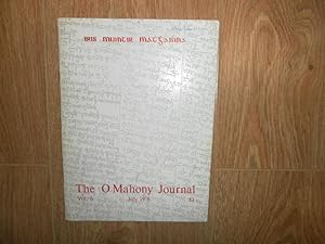Bild des Verkufers fr The O Mahony Journal Vol. 6 July 1976 zum Verkauf von Dublin Bookbrowsers
