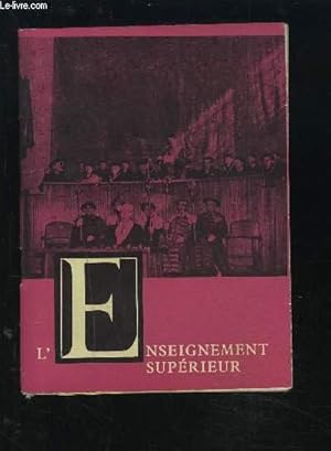 Seller image for L'ENSEIGNEMENT SUPERIEUR DANS LA REPUBLIQUE SOCIALISTE TCHECOSLOVAQUE. for sale by Le-Livre