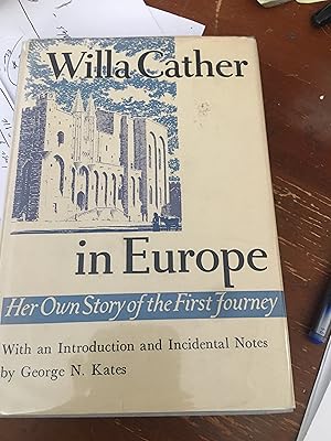 Seller image for Willa Cather in Europe. for sale by Bristlecone Books  RMABA