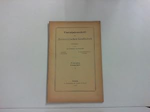 Image du vendeur pour Vierteljahrsschrift der Astronomischen Gesellschaft. 73. Jahrgang, 4. Heft - 1938. mis en vente par Zellibooks. Zentrallager Delbrck