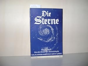 Seller image for Die Sterne Monatsschrift ber alle Gebiete der Himmelskunde Heft 1-2. 15. Jahrgang 1935 for sale by Zellibooks. Zentrallager Delbrck
