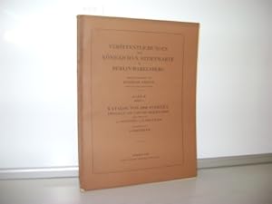 Veröffentlichungen der Königlichen Sternwarte zu Berlin-Babelsberg. Band 2. Heft 1. Courvoisier u...