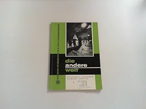 Bild des Verkufers fr Die andere Welt Monatsschrift fr geistiges Leben und alle Gebiete der Grenzwissenschaften. 19. Jahrgang, Heft 1.- Januar 1968. zum Verkauf von Zellibooks. Zentrallager Delbrck