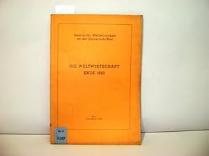 Die Weltwirtschaft Ende 1950.